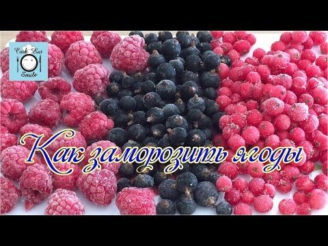 Видео: Как заморозить ягоды. Лучший рецепт. Заморозка малины и смородины на зиму