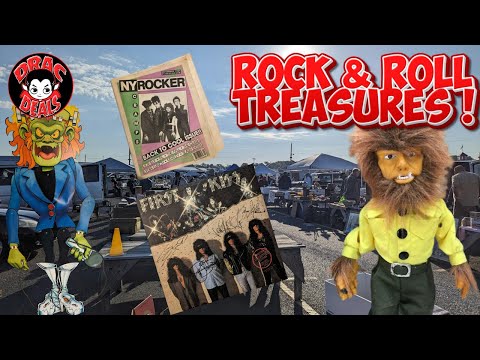 Видео: РЕДКИЕ СОКРОВИЩА РОК-Н-РОЛЛА НА БЛОШИНОМ РЫНКЕ!