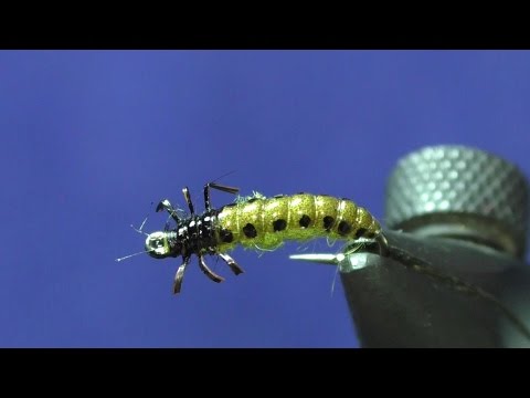 Видео: Мушка "Rhyacophila fly nymph"