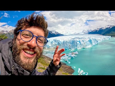 Видео: Яблоко тысячелетнего гигантского ледника Патагонии: Перито Морено