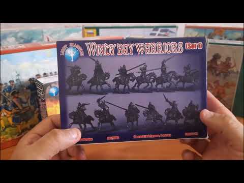 Видео: Солдатики Посылка с рыцарями Средиземья