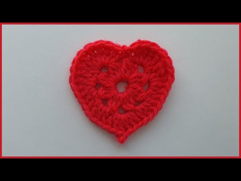 Видео: Вязаное Сердце. Вязание крючком / Crochet Heart