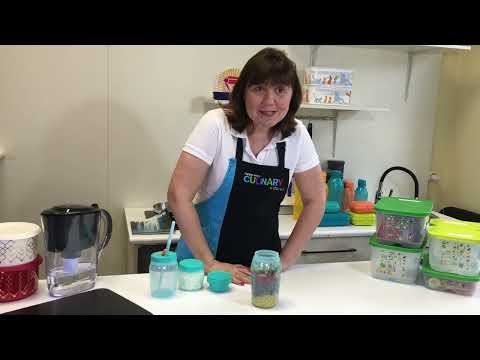 Видео: Готовим в Универсальных банках TUPPERWARE