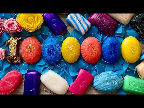 Видео: One million subscribers🎉🎉🎉Soap cutting |Soap crunching | Soap Carving|Резка мыла  | ASMR