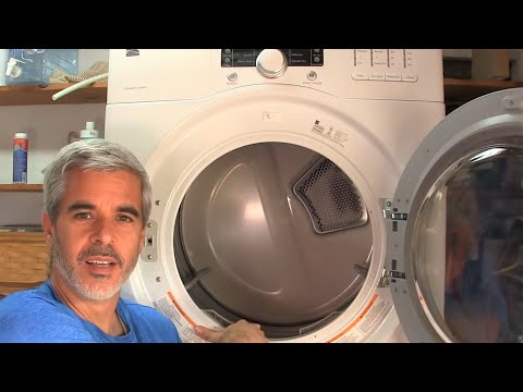 Видео: Глубокая очистка ловушки для ворса сушильной машины: я обнаружил 4 чашки пуха под фильтром!
