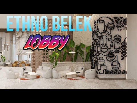 Видео: Ethno Belek 5*. Отель Этно Белек. Отдых в Октябре. Локации в лобби отеля.