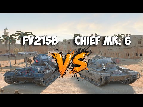Видео: 🔴Фугасный стрим: FV215b vs Chieftain Mk. 6