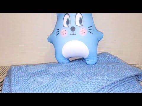 Видео: Пледик Для Новорожденного Спицами (Много Фото) @MARGARITA_GERASIMOWA