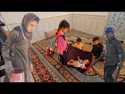 Видео: Причина физической слабости Тайибы? Установка ограждения вокруг зоны кормления телят.