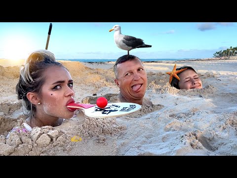Видео: КТО ПЕРВЫЙ ВЫБЕРЕТСЯ ИЗ ПЕСКА ЧЕЛЛЕНДЖ!