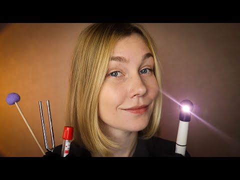 Видео: ⚡АСМР интенсивная проверка слуха┃осмотр ушек┃ASMR hearing test