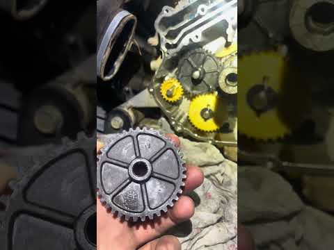 Видео: Стелс гепард 650 замена шестерни масленого насоса