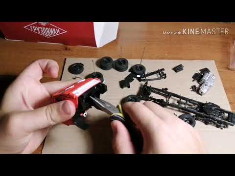 Видео: КАМАЗ-54112+МАЗ-5205 |Автолегенды СССР Грузовики и Наш Автопром | Сборка и Доработка модели