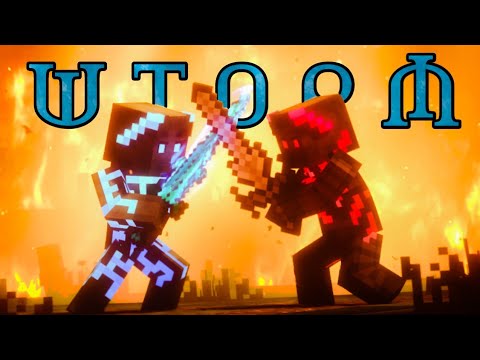 Видео: TheFatRat - The Storm песня на русском. Шторм майнкрафт клип