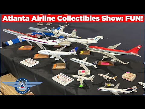 Видео: Выставка коллекционных предметов авиакомпании Атланты: GeminiJets, Delta и другие! (2023, 2024)