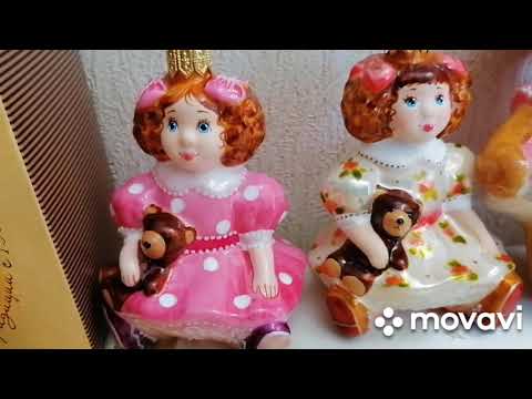 Видео: Ариэль 🎄Ёлочные игрушки.🎄 Мои новинки🎄