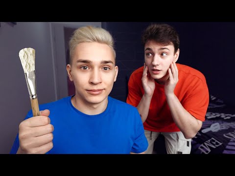 Видео: Мой НОВЫЙ ЦВЕТ ВОЛОС... Реакция Домера и Мамы