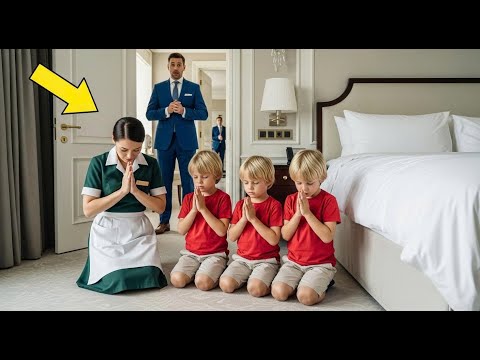 Видео: Миллиардер вошёл неожиданно… то, что он увидел с детьми, тронуло его до слёз 😮