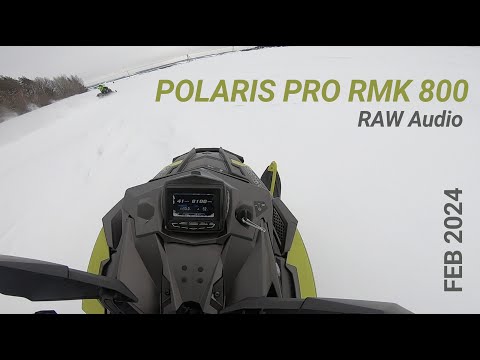 Видео: Покатушки в феврале  Polaris pro rmk 800 Axis 163 2016