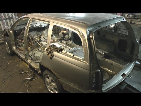 Видео: Опель Омега Б.   Реставрация 1 часть