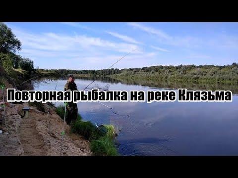 Видео: Повторный выезд на реку Клязьма. Ловля на фидер.