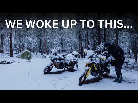 Видео: Кемпинг для мотоциклистов пошёл не так