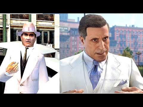 Видео: Изменение в автокатастрофе Дона Морелло Mafia 1 против Mafia Definative Edition Mafia 1 Remake