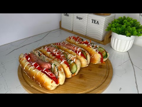 Видео: ХОТ ДОГ🌭🌭Дүкенге өткізіп табыс табыңыз.Наны өте жұмсақ ерекше рецепт👍