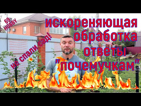 Видео: ВСЁ об ИСКОРЕНЯЮЩЕЙ обработке! Ответы на ваши вопросы! Обязательно к просмотру новичками!