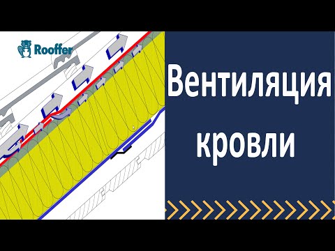 Видео: Вентиляция кровли.  Вентиляция крыши