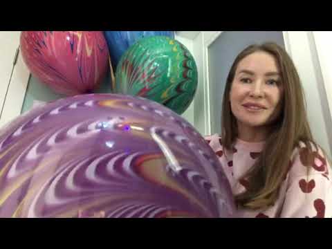 Видео: Надуваем шары-павлины | SHARLIT
