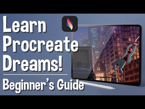 Видео: Пошаговое руководство по Procreate Dreams — прохождение анимации Procreate Dreams