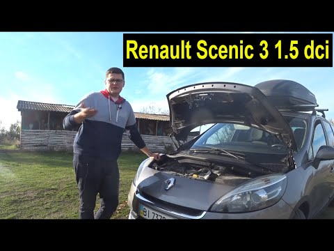 Видео: Renault Scenic 3 1.5 dci- Популярный семейный автомобиль, c пробегом в 320 тысяч.