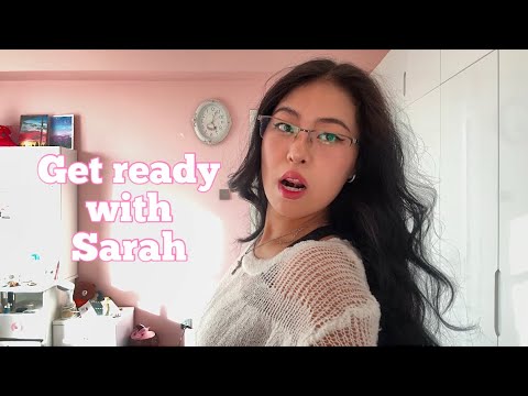 Видео: Get ready with Sarah | Нүүрээ будаж, үсээ ороов