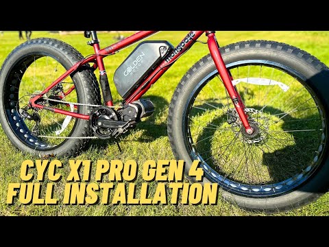 Видео: Двигатель CYC X1 Pro Gen 4 мощностью 5000 Вт, среднеприводной