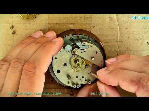 Видео: SLAVA alarm clock. Будильник СЛАВА неполная разборка, ремонт
