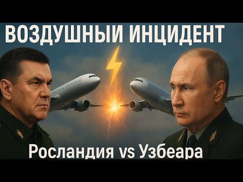 Видео: Воздушный инцидент между Росландией и Узбеарой — день, когда небо стало ареной испытаний дружбы