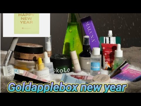 Видео: Goldapplebox new year🎄. Обзор бокса от Золотого яблока🍏
