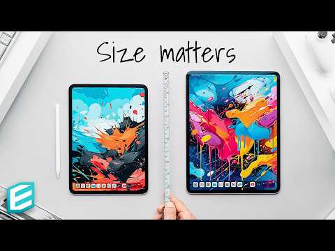 Видео: 11-дюймовый или 13-дюймовый iPad? Сравнение размеров Air и Pro 2024 #iPad