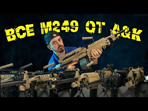 Видео: Всё о M249 от A&K