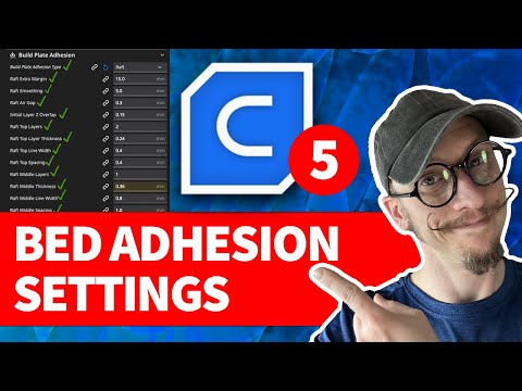 Видео: Увеличение адгезии к слою с помощью юбок, полей и плотов Ultimaker Cura