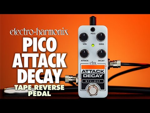 Видео: Electro-Harmonix PICO ATTACK DECAY Tape Reverse (демо EHX от БИЛЛА РУППЕРТА)
