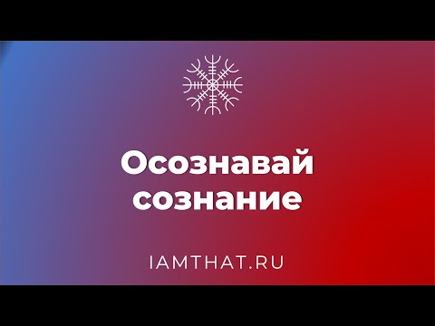 Видео: Осознавай сознание