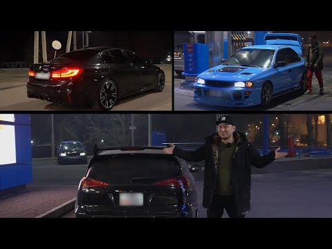 Видео: УДИВИТЕЛЬНЫЙ BMW M5 F90 В СТОКЕ ПРОТИВ TOYOTA CALDINA GT-FOUR & IMPREZA WRX GC8