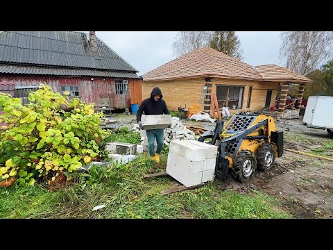 Видео: Все усилия пошли крахом. Пришлось все переделывать. Наводим порядок на участке. Жизнь простых людей.