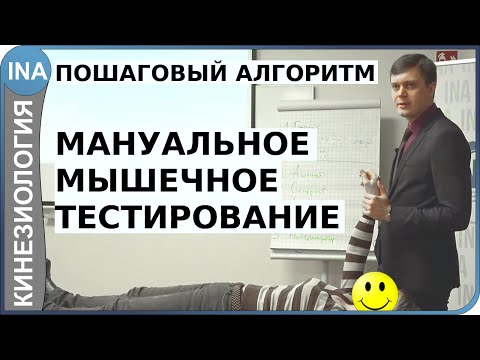 Видео: Мануальное мышечное тестирование. Краткий алгоритм. Прикладная кинезиология