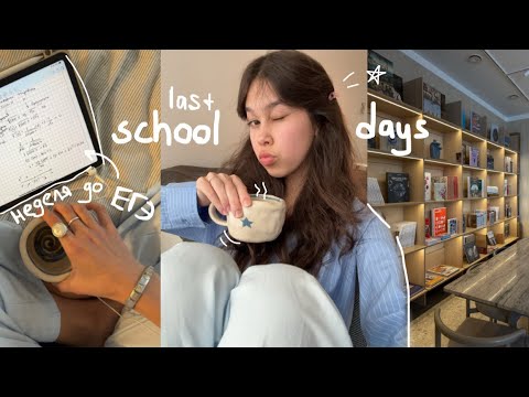 Видео: study vlog📓: последние школьные дни и подготовка к ЕГЭ (hardcore)
