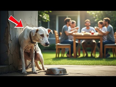 Видео: Собаку унижала семья всю жизнь    Пока сосед наконец не вмешался