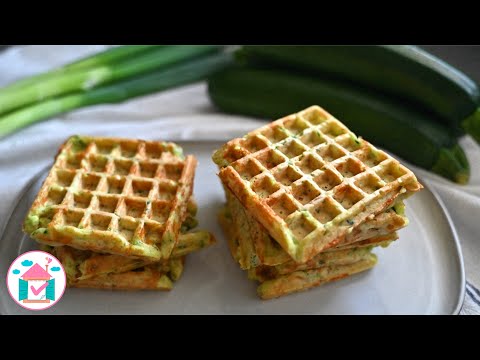 Видео: ВАФЛИ из Кабачков 🧇 👍  Вкусный и Простой Рецепт Вафель