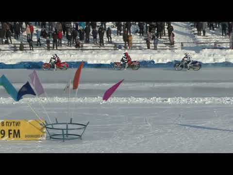 Видео: Мотогонки на льду К Ч Р   Супер лига  Уфа 18 02 2023 г    часть 2